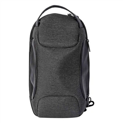 Borsa a tracolla grigio melange
