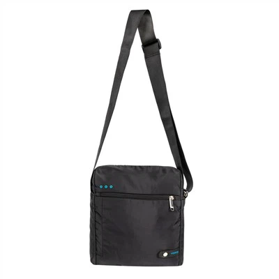 Borsa a tracolla in tessuto jacquard